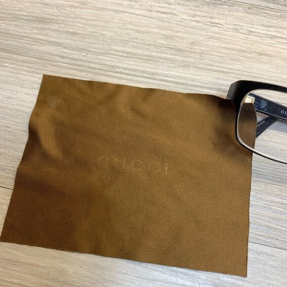 GUCCI GG 4214 GB5 BLXK 54/16/135 FLEX HINGE EYEGLASSES FRAME w/ Case Dust Cloth - Picture 6 of 16